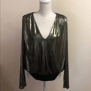 Express Lame Bodysuit